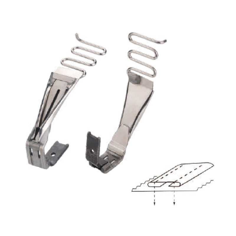 JZ-15509 F524 At11 2 Double Needle Tape Attaching Foot