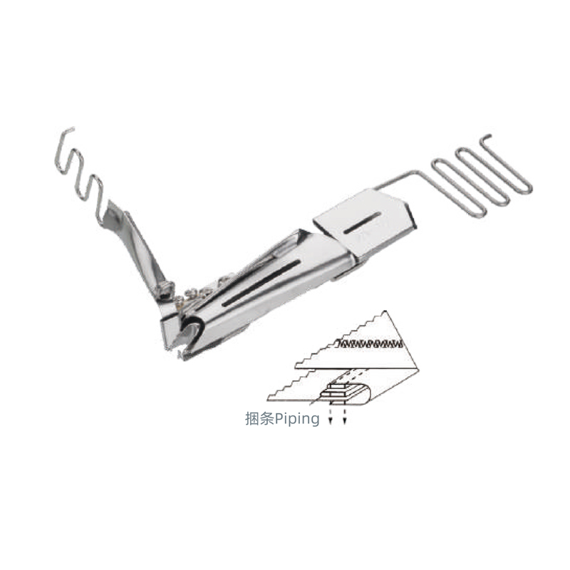 JZ-15526 F404 Right Angle Binder with Piping -Loose Bottom
