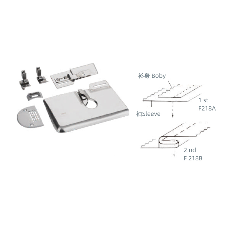 JZ-15533 F218 Single Needle Sleeve Attachmment(Single Needle Operation)