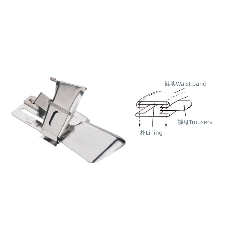 JZ-15538 F308 TWo Pieces Curve Waist Band Folder